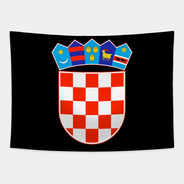 Croatia Tapestry by Wickedcartoons