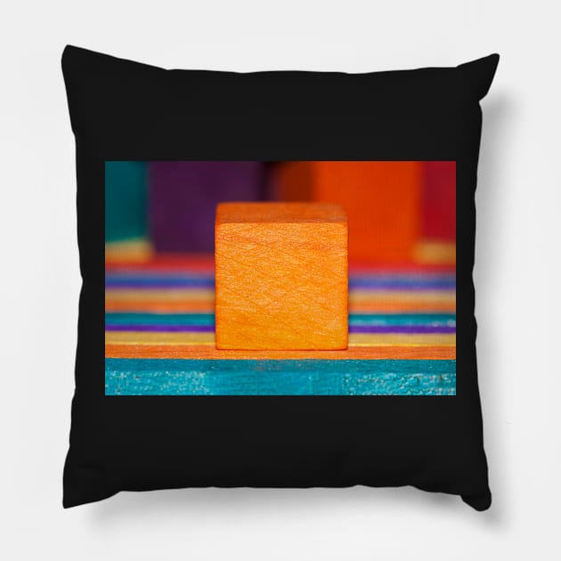 Cube Pillow by EugeJ