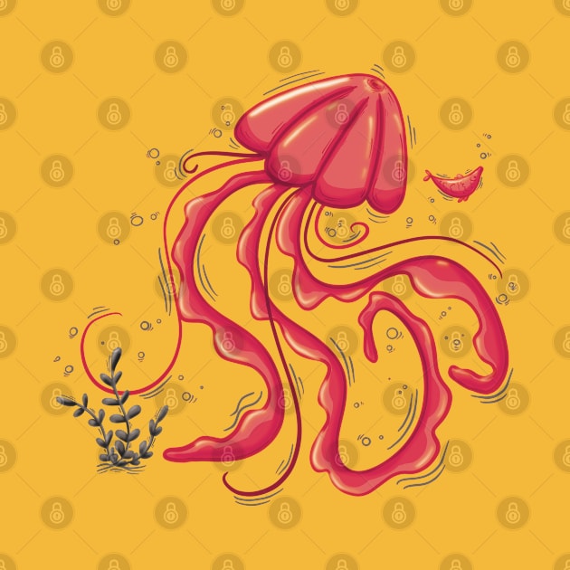 Jellyfish gift by Xatutik-Art