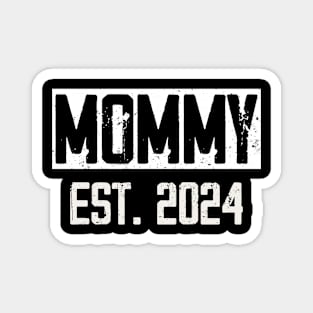 New Mommy Est 2024  New Mom Pregnancy 2024 Magnet