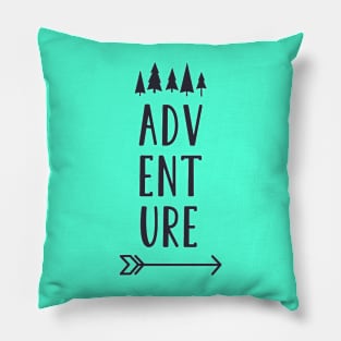 Travel Lover Quote Artwork Pillow