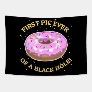 FIRST PIC EVER OF A BLACK HOLE Tapestry