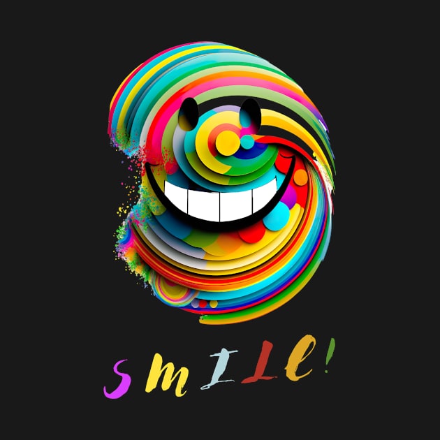 Smile and spread joy around you, Smiles are Contagious by HSH-Designing