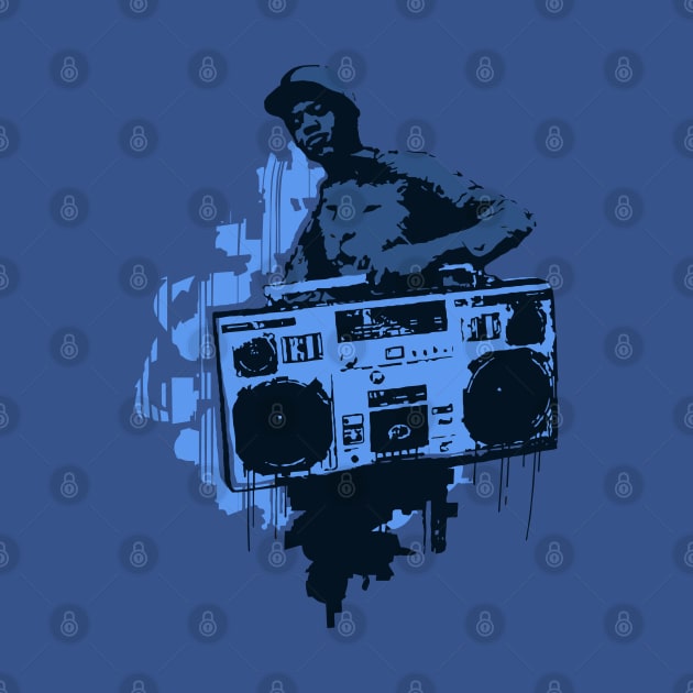 BoomBox Kid Blue by KORAX