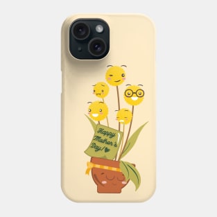 Yellow Flower and Mom Plant Phone Case