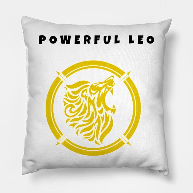 African Lion Pillow by Senzsiafrica