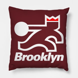 Vintage Bowling Brooklyn Pillow