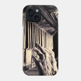Piano Drawing Phone Case
