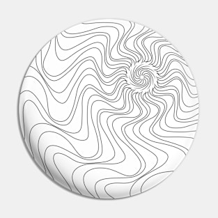 Doodle Sun Waves Pin