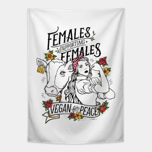 Females Supporting Females Tapestry