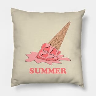 Summer Ice Cream Pillow