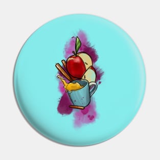 Apple cider Pin