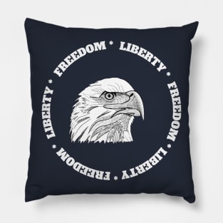 EAGLE OF FREEDOM & LIBERTY Pillow