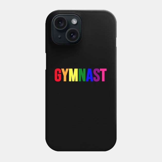 GYMNAST (Rainbow) Phone Case by Half In Half Out Podcast