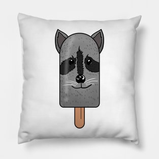 Animal Popsicle Raccoon Ice Cream Summer Gift Pillow