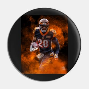 Joe Mixon Cincinnati Sports Art Pin