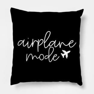 Womens Travel Lover Airplane Mode for Women Airplane Mode Adventure Pillow