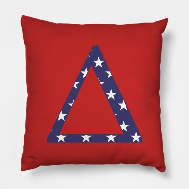 Stars Delta Pillow by lolosenese