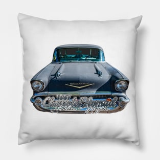 1957 Chevrolet Nomad Station Wagon Pillow