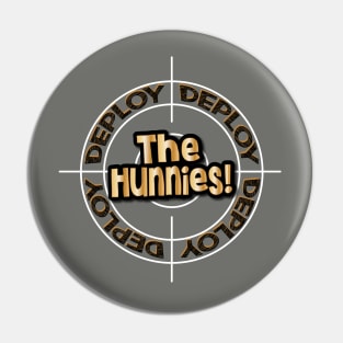 Deploy the Hunnies Target Logo Pin