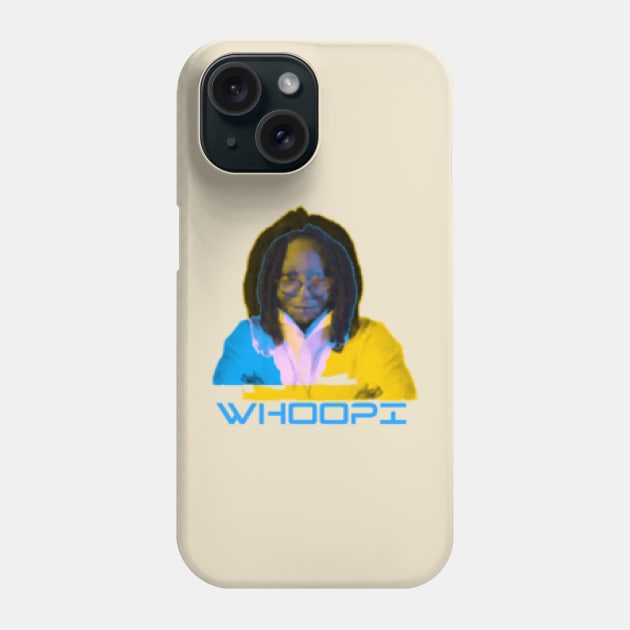 Whoopi Goldberg Phone Case by KoumlisArt