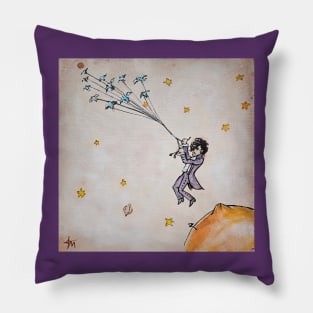 The Funky Little Prince (When Doves Fly) Pillow