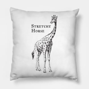 Giraffe - Stretchy Horse Pillow