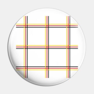 Vertical Horizontal Lines - Stripes Pin