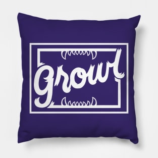 Growl Pillow