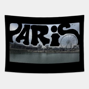 Paris Panorama Tapestry