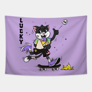 LUCKY KITTY 13 Tapestry