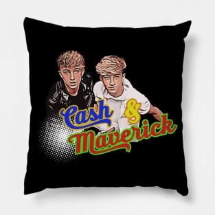 Cash And Maverick Baker Fan Art Illustration Pillow