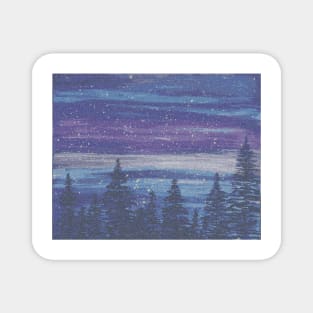 Night Painting Magnet