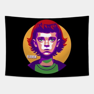 Eleven Stranger Things Portrait Tapestry