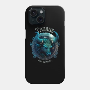 Retro Taurus Zodiac Sign Phone Case