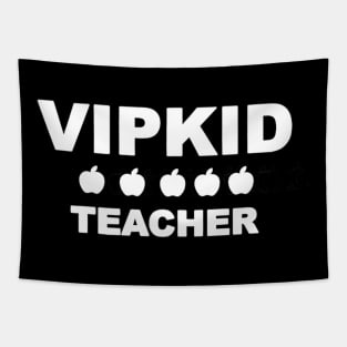 VIPKID Teacher ESL Five Apple Rating Shirt Tapestry