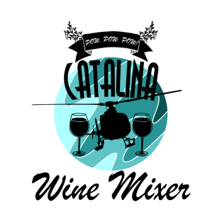 Catalina Wine Mixer Blue T-Shirt