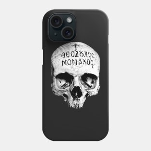 Gothic Eastern Orthodox Monk Skull pocket Phone Case