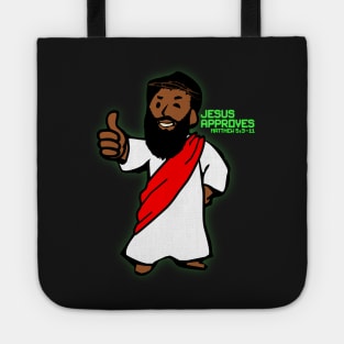 Jesus Approves Christian Shirts Tote