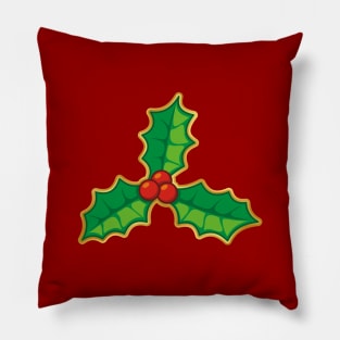 Christmas Holly Pillow