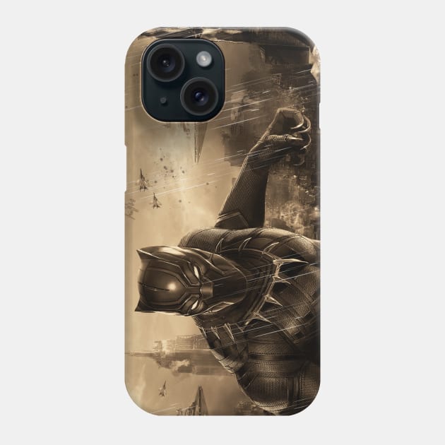 Black Panther Wars Phone Case by EvoComicsInc