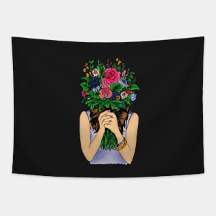 Flower Girl Tapestry