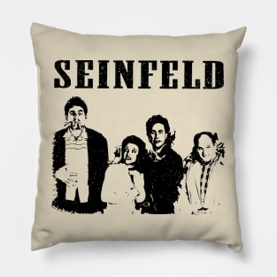 seinfeld // movie retro Pillow