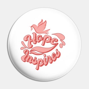 'Hope Inspires' Food and Water Relief Shirt Pin