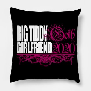 Big Tiddy Goth Girlfriend Throw Pillows Big Tiddy Goth Girlfriend