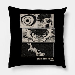 Tanya Gloomy Halftone Fanart Design Pillow