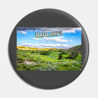 North Dakota Badlands Pin