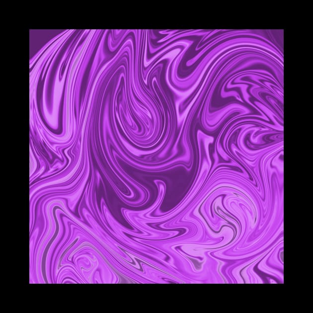 Shades of Purple liquid marble abstract wavy pattern by galaxieartshop