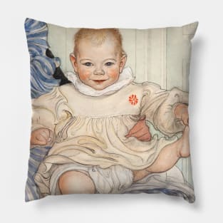 Esbjorn by Carl Larsson Pillow