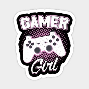 Gaming Gamer Girl Magnet